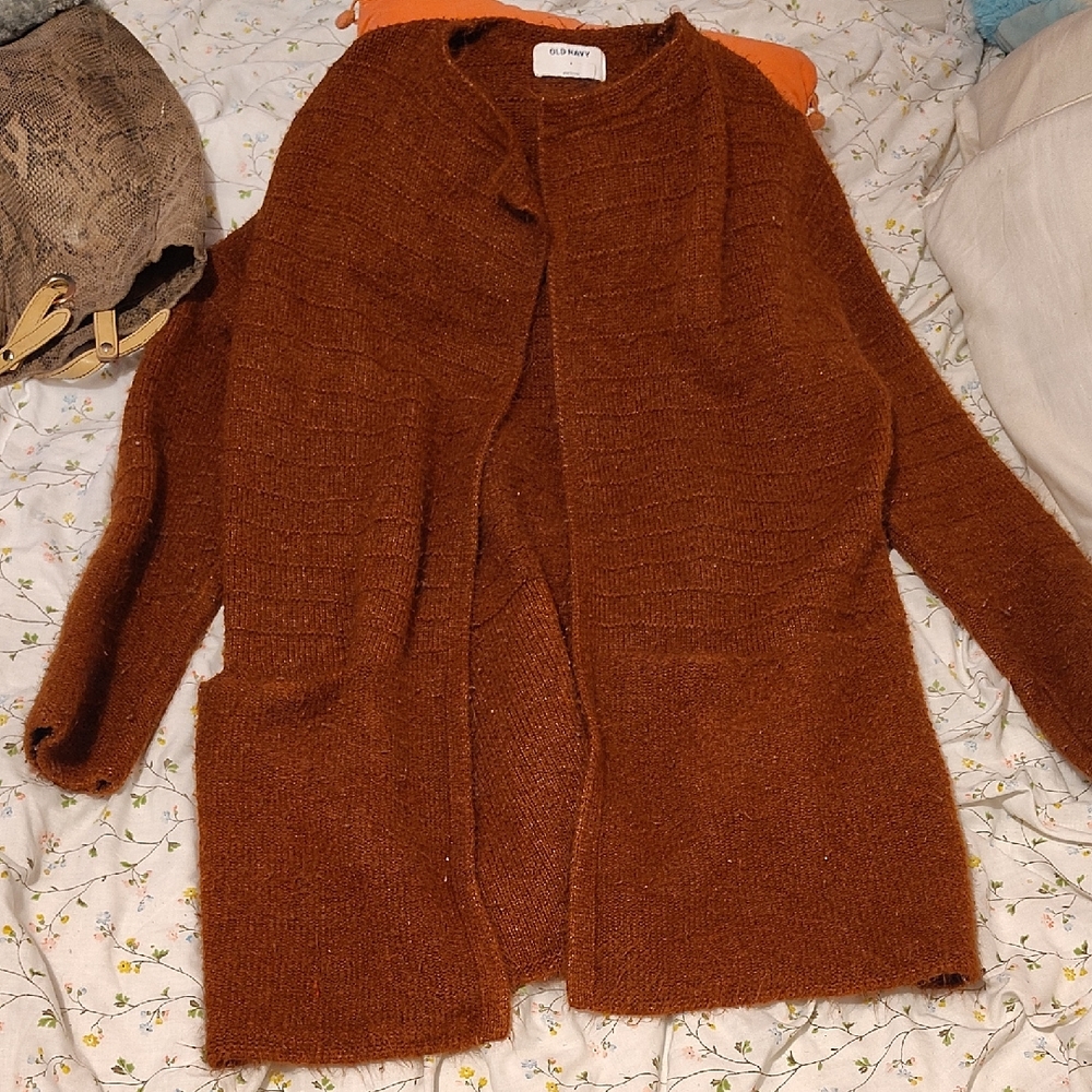 Old Navy Women's Warm Brown Cardigan